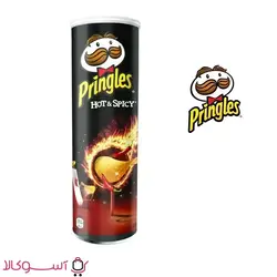 چیپس پرینگلز مدل hot and spicy حجم 165 گرم