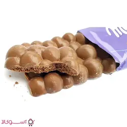 شکلات شیری میلکا مدل bubbly بسته 100 گرمی