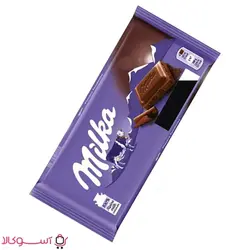 شکلات میلکا مدل piacere fondente extra cacao بسته 100 گرمی
