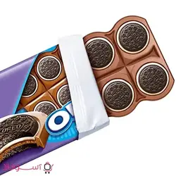 شکلات تابلت میلکا مدل oreo sandwich وزن 100 گرم