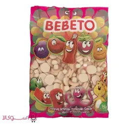 پاستیل ببتو مدل قارچ Bebeto وزن 1 کیلوگرم