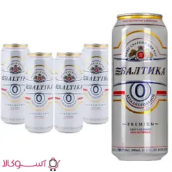 ماءالشعیر بدون الکل بالتیکا Baltika حجم 500 میل باکس 12 عددی