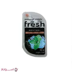 قرص خوشبوکننده دهان فرش مدل extra strong بسته 50 عددی