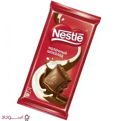 شکلات تابلت شیری نستله nestle وزن 90 گرم