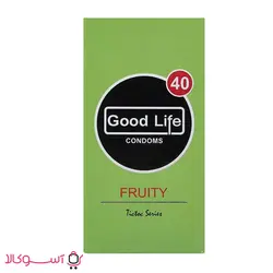 کاندوم گودلایف مدل fruity بسته 12 عددی