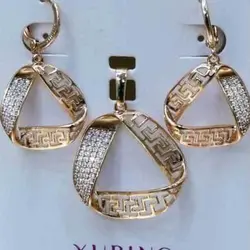 نیم ست زنانه ژوپینگ طرح ورساچه کد 0067