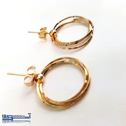 گوشواره زنانه ژوپینگ حلقه ای