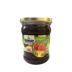 مربای توت فرنگی بدون شکر و رژیمی - بارادلند