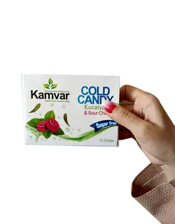 آبنبات سرد آلبالو بدون قند + اکالیپتوس - بارادلند