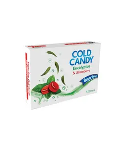 آبنبات سرد توت فرنگی بدون قند + اکالیپتوس - بارادلند
