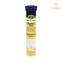 قرص جوشان ویتامین C کروگر آلمان Kruger Day By Day Vitamin C 180 Mg - بارادلند