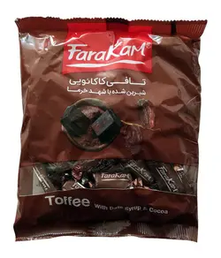 تافی کاکائویی شیرین شده با شهد خرما فراکام - بارادلند
