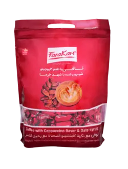 تافی کاپوچینو شیرین شده با شهد خرما فراکام - بارادلند