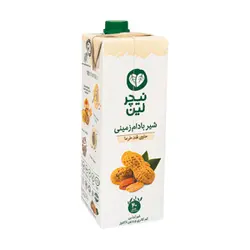شیر بادام زمینی با قند خرما نیچر لین 1 لیتری - بارادلند