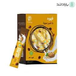 کافی میکس با پودر شیر سویا بسته 10 ساشه‌ای پپتینا - بارادلند