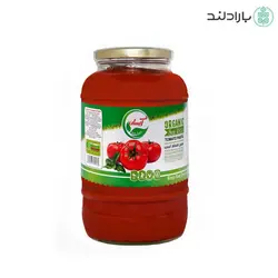 رب گوجه فرنگی ارگانیک سان آیسان 1600 گرم (دارای نشان ارگانیک ایران) - بارادلند