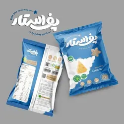 اسنک گیاهی چهار غله پف استار در طعم های مختلف - بارادلند