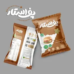 اسنک گیاهی چهار غله پف استار در طعم های مختلف - بارادلند