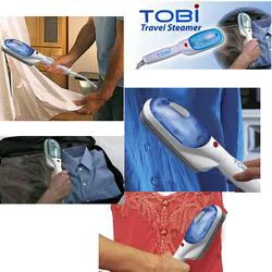 اتو بخار دستی مسافرتی ایستاده اصل رفع چروک لباس مدل TOBI