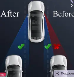 آینه نقطه کور ماشین بهترین آینه دید بغل خودرو برای پارک دوبل