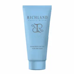 کرم ضد آفتاب بی رنگ SPF50 پوست خشک ریچلند 40 میل - وب سایت فروشگاهی بی درنگ