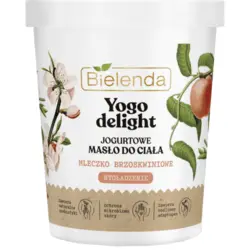 کره بدن عصاره هلو بایلندا BIELENDA Yoghurt body butter ALMOND MILK - وب سایت فروشگاهی بی درنگ