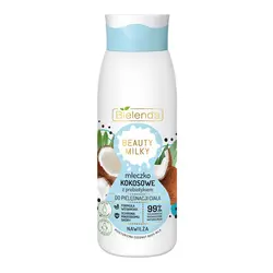 لوسیون بدن عصاره شیر و نارگیل بایلندا BIELENDA Coconut milk with probiotics moisturizing body lotion - وب سایت فروشگاهی بی درنگ