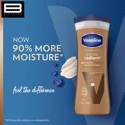 لوسیون بدن وازلین مدل Vaseline intensive Care Cocoa Glow 48h Moisturising Body Lotion - وب سایت فروشگاهی بی درنگ