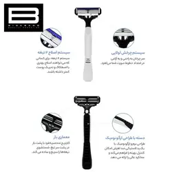 خودتراش 4تیغ مردانه 1عددی دورکوDorco Pace 4 - وب سایت فروشگاهی بی درنگ