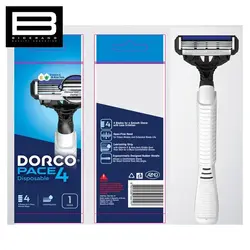 خودتراش 4تیغ مردانه 1عددی دورکوDorco Pace 4 - وب سایت فروشگاهی بی درنگ