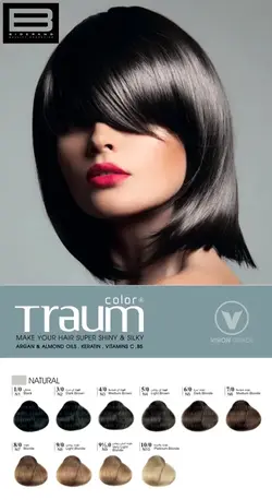 رنگ موی ترام کالر سری طبیعی - وب سایت فروشگاهی بی درنگ