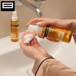 فوم‌ شوینده زردچوبه نوتروژناNeutrogena soothing clear turmeric mousse cleanser - وب سایت فروشگاهی بی درنگ
