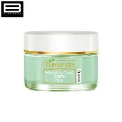کرم شب بازسازی کننده بی یلندا حاوی عصاره برگ چای سبز BIELENDA - وب سایت فروشگاهی بی درنگ