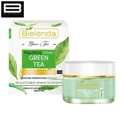 کرم شب بازسازی کننده بی یلندا حاوی عصاره برگ چای سبز BIELENDA - وب سایت فروشگاهی بی درنگ