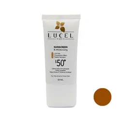 کرم ضد آفتاب رنگی لوسل پوست چرب LUCEL BEIGE - وب سایت فروشگاهی بی درنگ