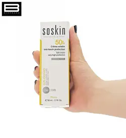 کرم ضد آفتاب بی رنگ فلوئیدی ساسکین SPF50 - وب سایت فروشگاهی بی درنگ