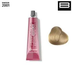 نگ موی فرامسی 2001 بلوند خاکستری فوق روشن 9W - وب سایت فروشگاهی بی درنگ
