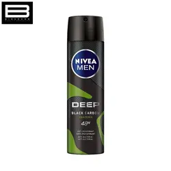 اسپری مردانه نیوا دیپ کربن بلک DEEP BLACK CARBON - وب سایت فروشگاهی بی درنگ