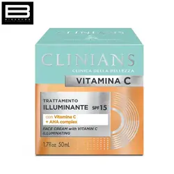 کرم لایه بردار ویتامین CLINIANS C +AHA - وب سایت فروشگاهی بی درنگ