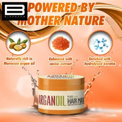 ماسک موی حاوی روغن آرگان PURE NATURE - وب سایت فروشگاهی بی درنگ