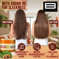 ماسک موی حاوی روغن آرگان PURE NATURE - وب سایت فروشگاهی بی درنگ