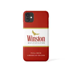 قاب گوشی موبایل سیگار وینستون قرمز کد 956