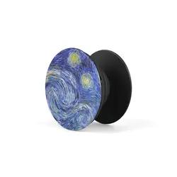 قاب گوشی موبایل و پاپ سوکت شب پرستاره ون گوگ کد 783