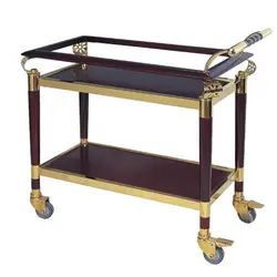 ترولی حمل غذا دو طبقه