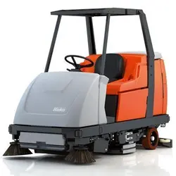 اسکرابر سرنشین دار ترکیبی (جارو-اسکرابر)مدل B310 R - Hako