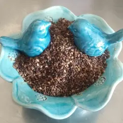 خرید کنجد قهوه ایی دهاتی کالا - 500 گرمی - دهاتی کالا
