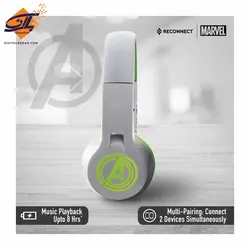 هدفون بلوتوثی Reconnect مدل MARVEL