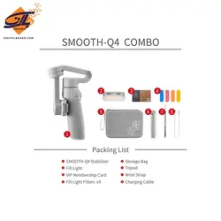 گیمبال موبایل ژیون اسموت کیو 4 کمبو Zhiyun Smooth Q4 Combo
