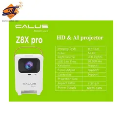 مینی ویدئو پروژکتور کالوس مدل Z8X PRO