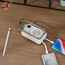 پاوربانک ۲۰۰۰۰ گرین لاین مدل MagSafe Integrated